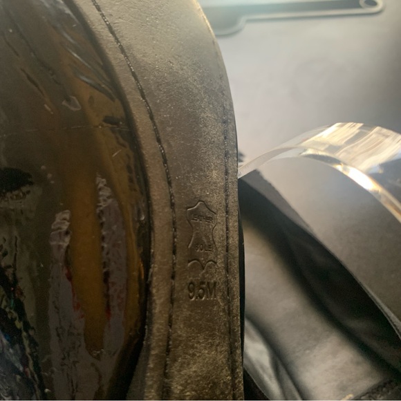 Tory Burch Black Ballet Flats vinyl black 9.5 clean! - Picture 7 of 7